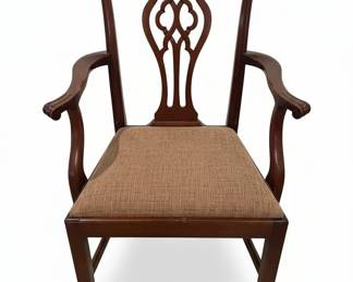 Niagara Furniture Mahogany Chippendale Armchair