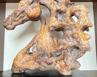 Horse Head Driftwood Sculpture