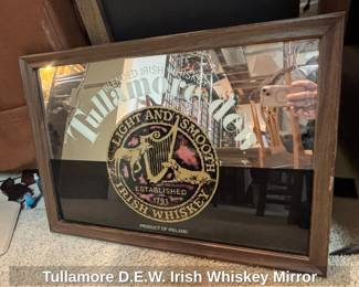 Tullamore D.E.W. Irish Whiskey Mirror