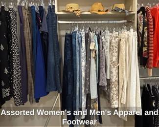 Assorted Womens and Mens Apparel and Footwear fifth image
