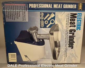 DALE Professional Electric Meat Grinder