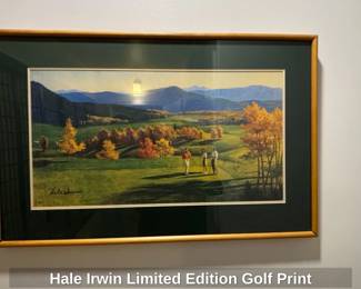 Hale Irwin Limited Edition Golf Print