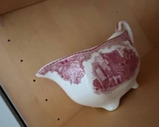 Johnson Brothers Old Britain Castles Red Transferware Dinnerware Set third image