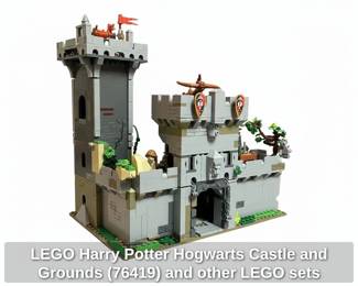 LEGO Harry Potter Hogwarts Castle and Grounds  and other LEGO sets