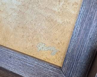 Abstract Tree Landscape Painting second image