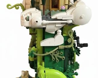 Custom Lego Autumn or Halloween Diorama with Lego Icons Autumn Cottage Garden Set fourth image