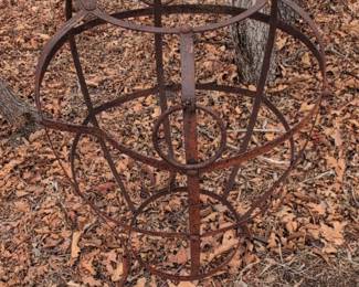 Antique Cast Iron Planter Stand