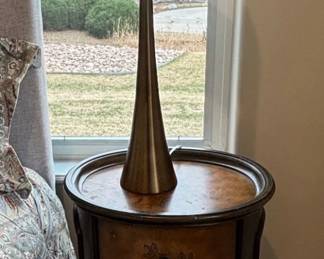 Modern Upholstered Headboard and Nightstands Set second image