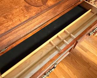 Ashley Furniture "H257-19" Secretary Desk in Mahogany Finish