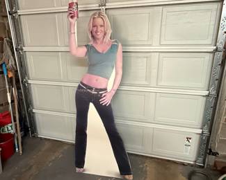 Jessica Simpson "Kilian's Beer" Promotional Cardboard Standee