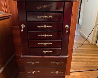 The Commodore Collection by Rosalco Jewelry Armoire