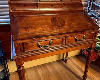 Ashley Furniture "H257-19" Secretary Desk in Mahogany Finish