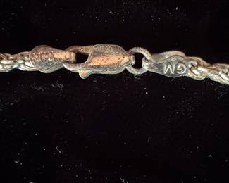 Sterling Silver Rope Chain Necklace