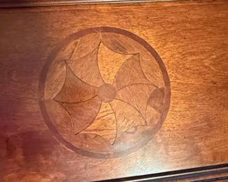 Ashley Furniture "H257-19" Secretary Desk in Mahogany Finish