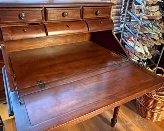 Ashley Furniture "H257-19" Secretary Desk in Mahogany Finish