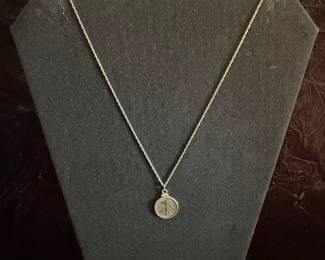 Mercury Dime Pendant Necklace