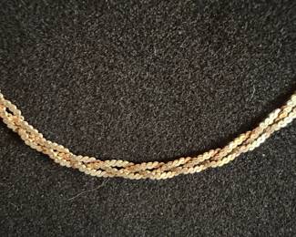 Sterling Silver Rope Chain Necklace