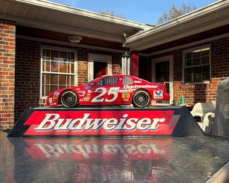 Budweiser #25 Monte Carlo Display Car (Ken Schrader/Ricky Craven)