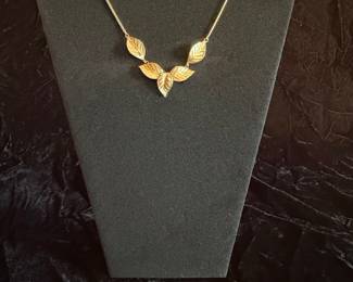 Gold Leaf Necklace
