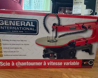 General International Variable Speed Scroll Saw