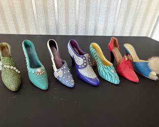 Collection of Decorative Miniature Shoes