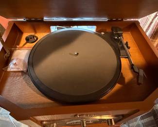 Emerson NR303TT Record Player with CD Player and Radio