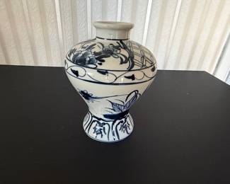 Blue and White Porcelain Vase