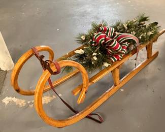 Zwicker Bruno Lindemann Toboggan Sled