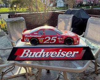 Budweiser #25 Monte Carlo Display Car (Ken Schrader/Ricky Craven)