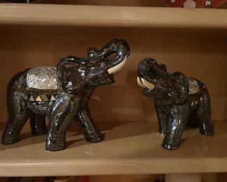 Mosaic elephants