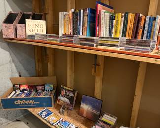 Media Center - Cassettes, VHS, DVD’s, Books…