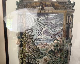 ‘Creation of Universe’ engraving by Johann Scheuchzer