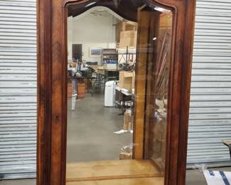 ANTIQUE FRENCH CURIO CABINET, LARGE / TALL 