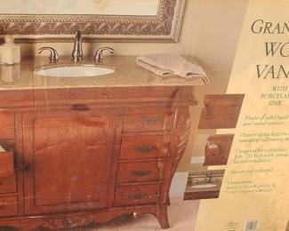 brand new vanity