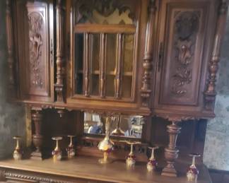 antique bar set