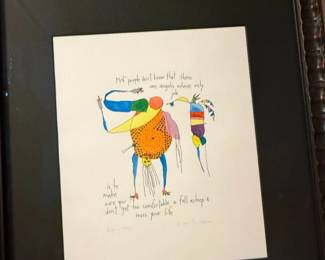 Brian Andreas Angels of Worry Story People Print