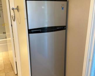 Avanti . cu. ft. Stainless Steel Compact Refrigerator