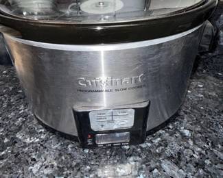 Cuisinart PSC  or Quart Programmable Slow Cooker