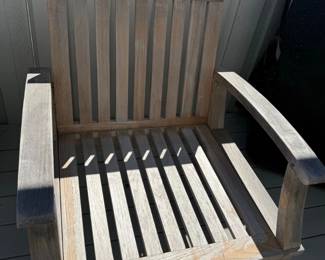 Teak Outdoor Lounge Chair