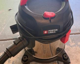 PorterCable Gallon Stainless Steel Wet or Dry Vacuum