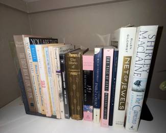 Collection of Books by Shirley MacLaine and Others