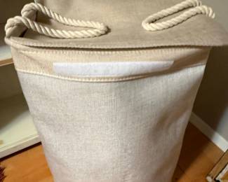 Linen Storage Basket with Rope Handles