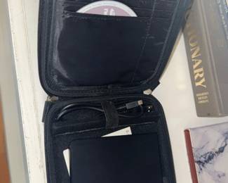 Samsung Portable External Hard Drive with Case and CDs