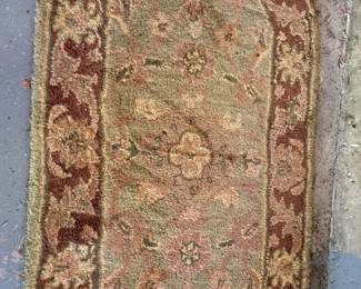 Oval Floral PersianStyle Rug