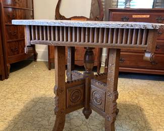Eastlake parlor table