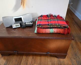 Cedar Chest, Wool Blanket