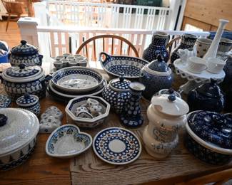 Polish Poland ceramic Folk art pottery