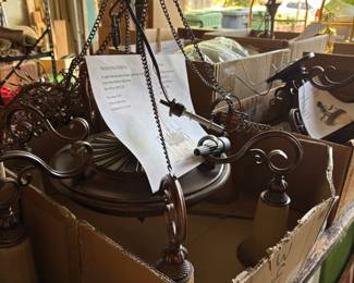 Light fixtures - 3 different styles 