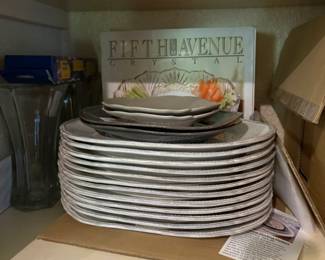 X-Large Stoneware Platters - can go into the oven 