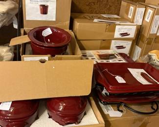 New in the BOX Burgandy 